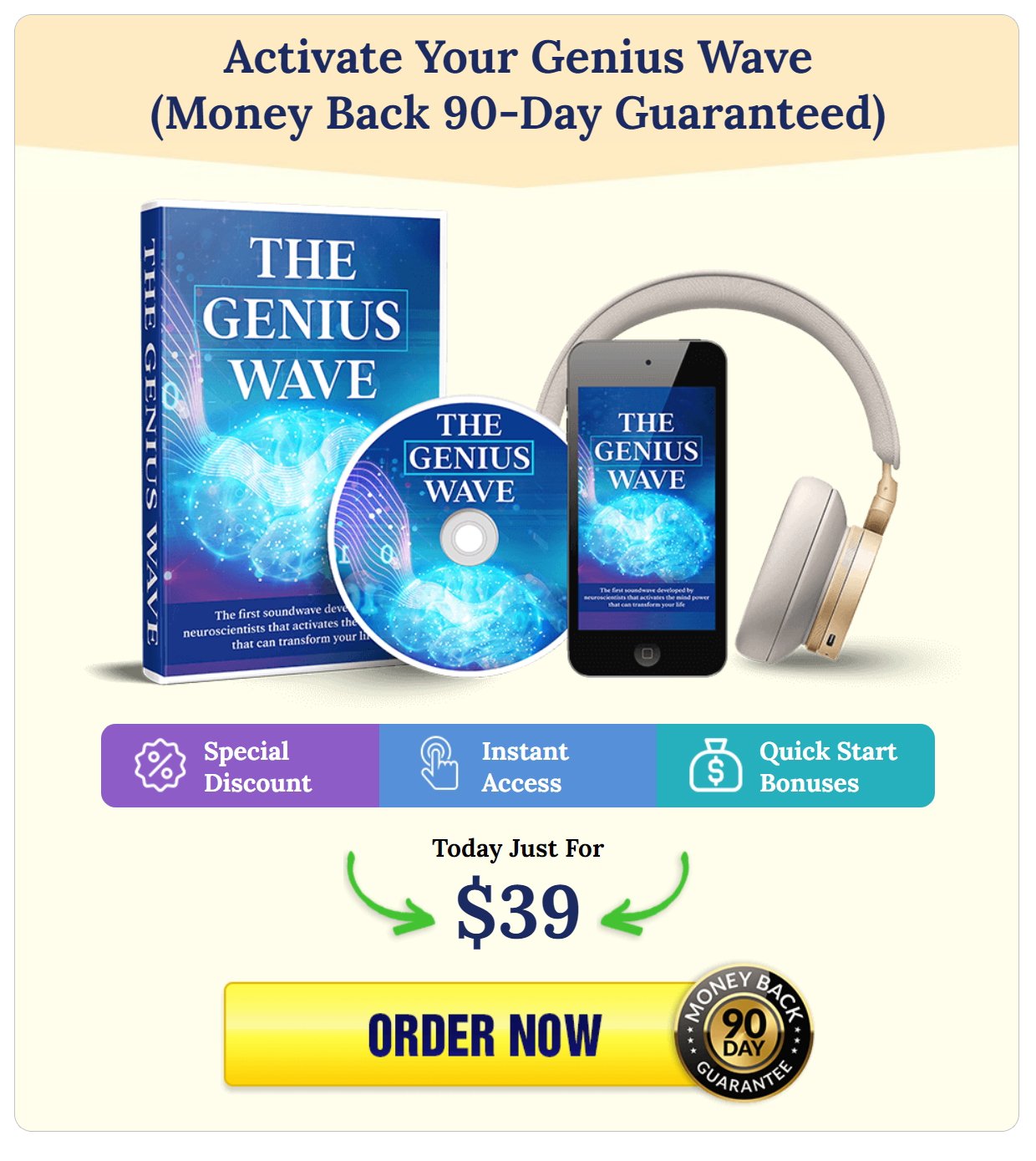 Buy The Genius Wave Now